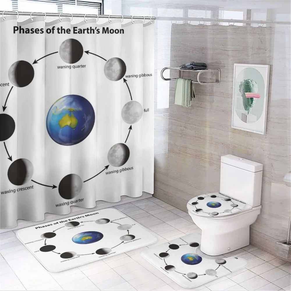 Celestial Rotation — 4-Piece Bathroom Set preview