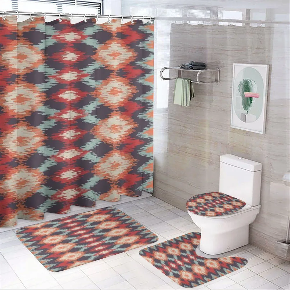 Oriental Weaving Style — 4-Piece Bathroom Set preview