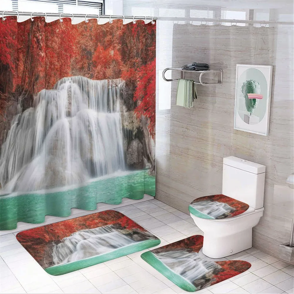 River in the Fall — 4-Piece Bathroom Set preview