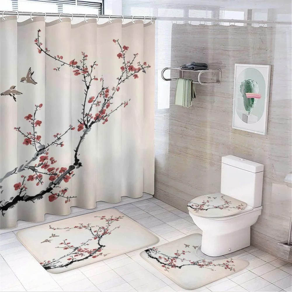 Style Art Birds — 4-Piece Bathroom Set preview
