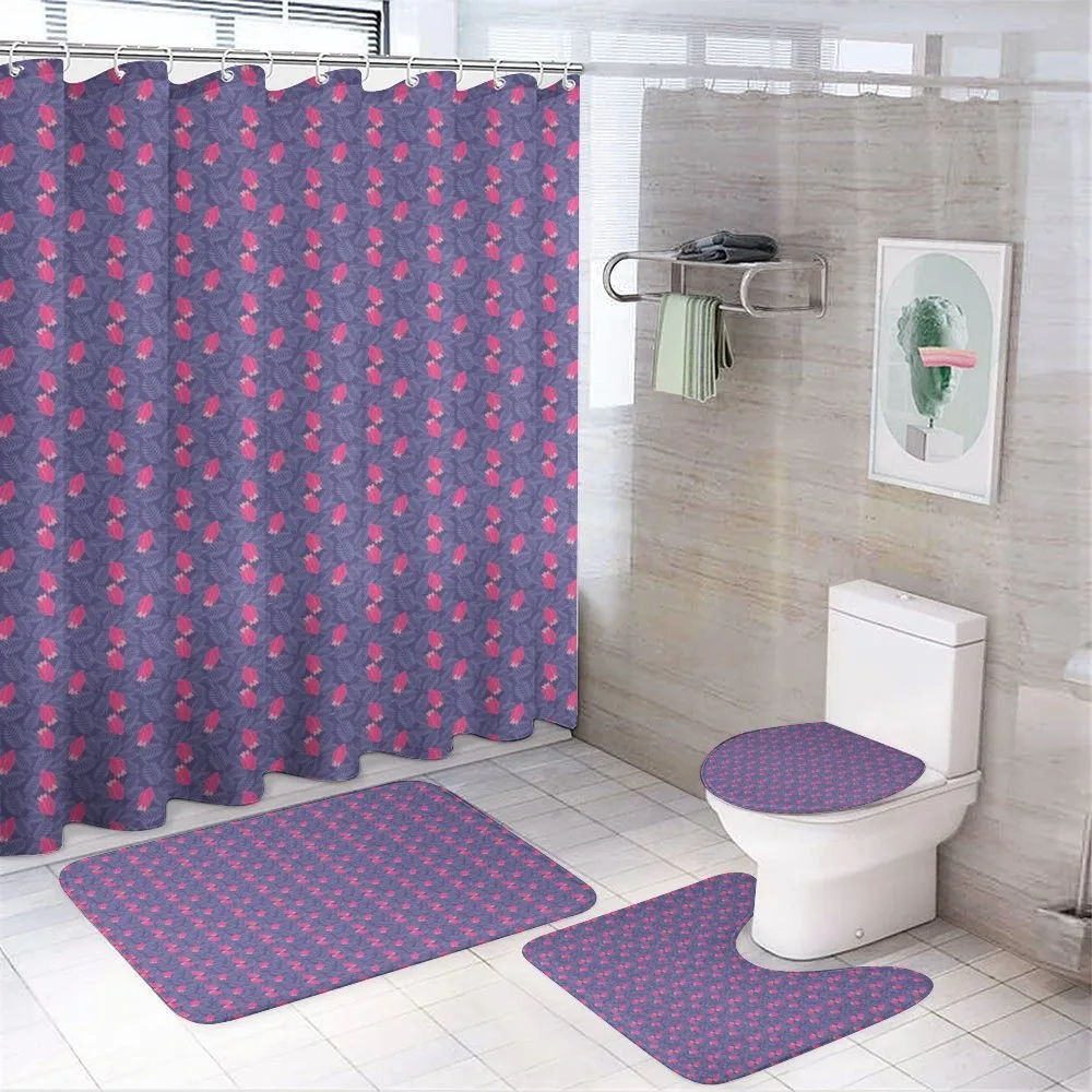 Exotic Plantation Leaves — 4-Piece Bathroom Set preview
