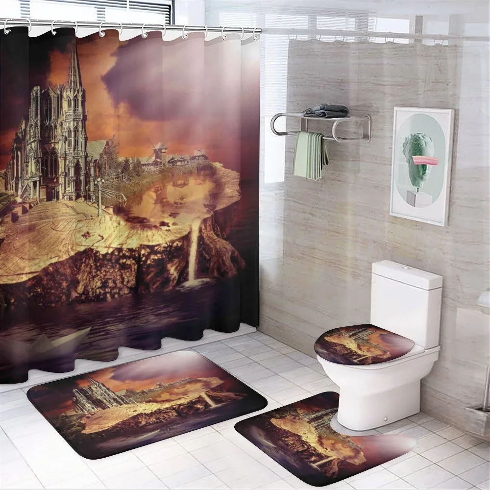 Fantasy Castle Village — 4-Piece Bathroom Set preview
