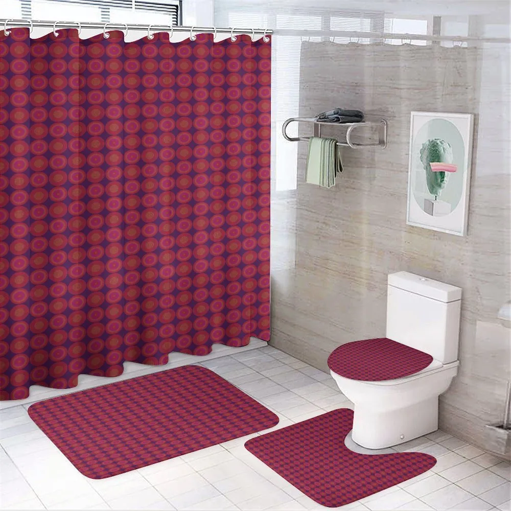 Intense Spiraling — 4-Piece Bathroom Set preview