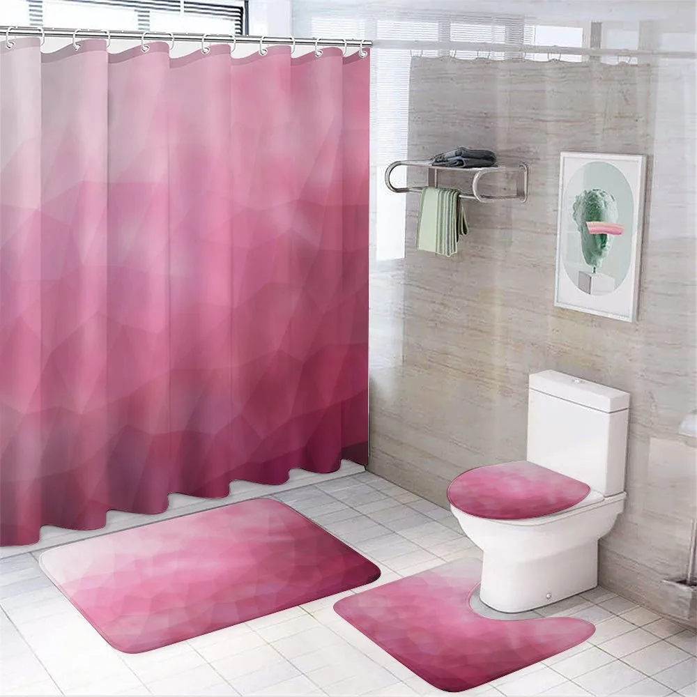 Shades Fragments Gradient — 4-Piece Bathroom Set preview