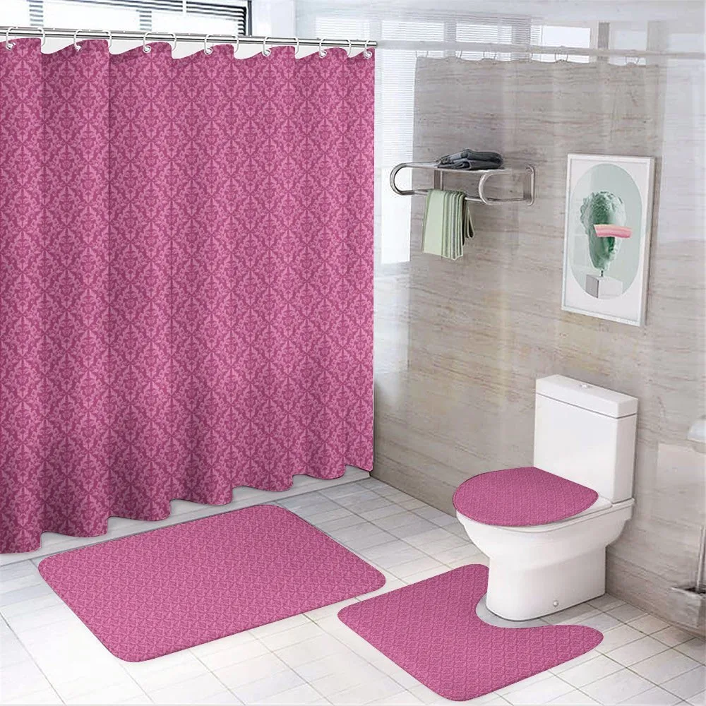 Victorian Monochrome — 4-Piece Bathroom Set preview