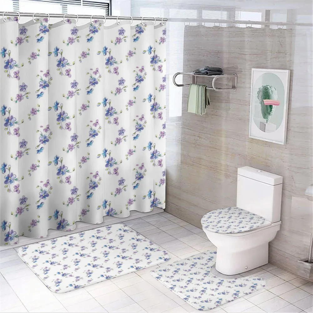 Bridal Romantic Buds — 4-Piece Bathroom Set preview