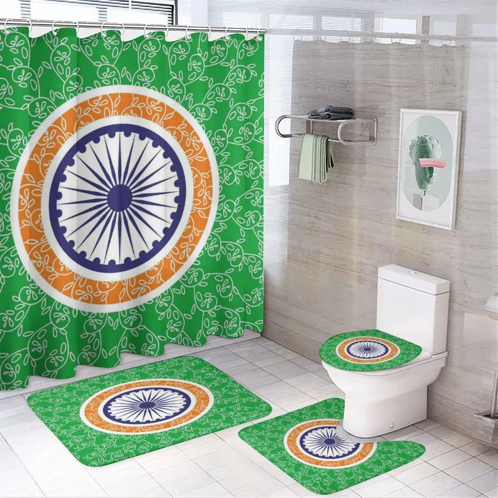 Chakra Floral — 4-Piece Bathroom Set preview