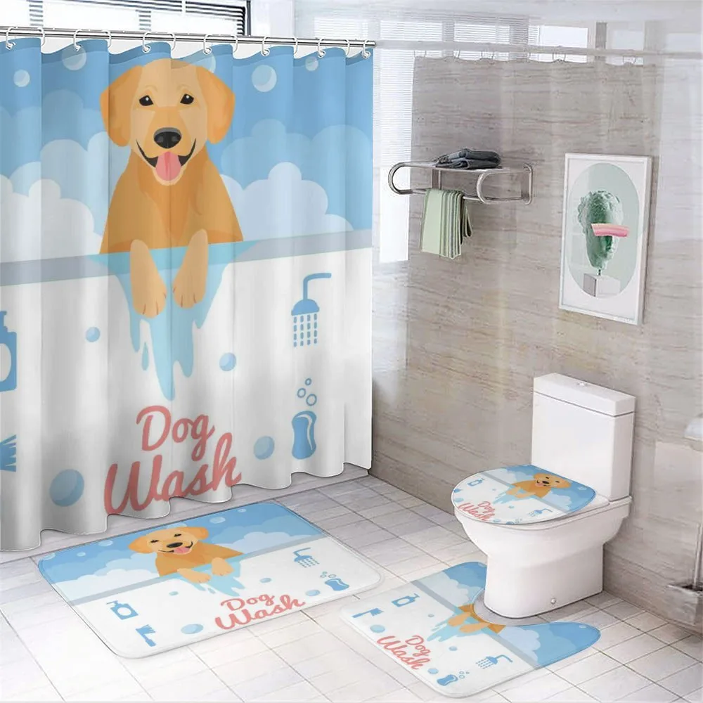 Dog Wash Bath — 4-Piece Bathroom Set preview