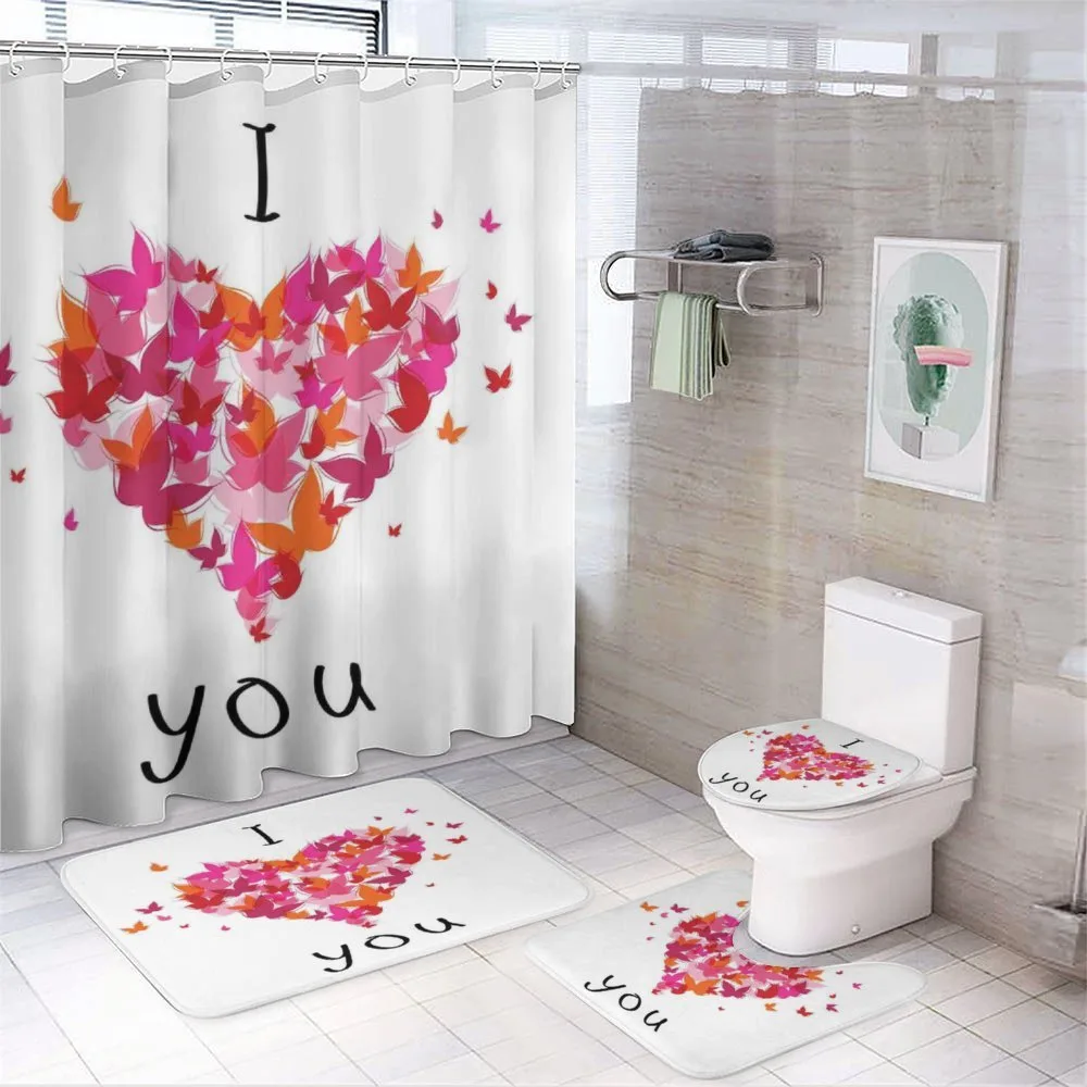 Heart Love — 4-Piece Bathroom Set preview