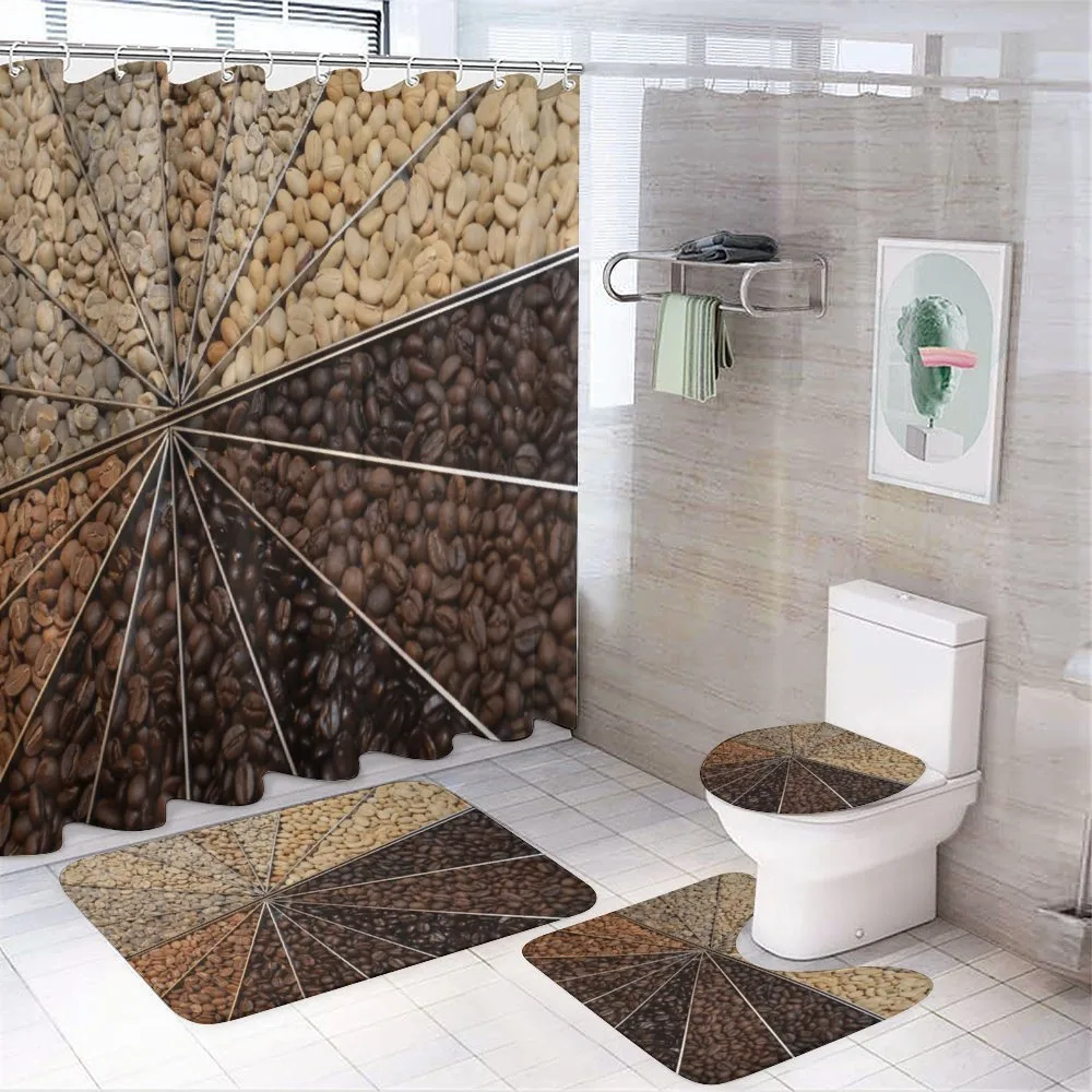 Many Varieties of Beans — 4-Piece Bathroom Set preview