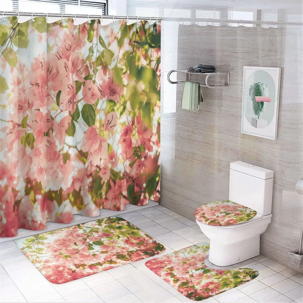 Sunny Summer Blossoms — 4-Piece Bathroom Set preview