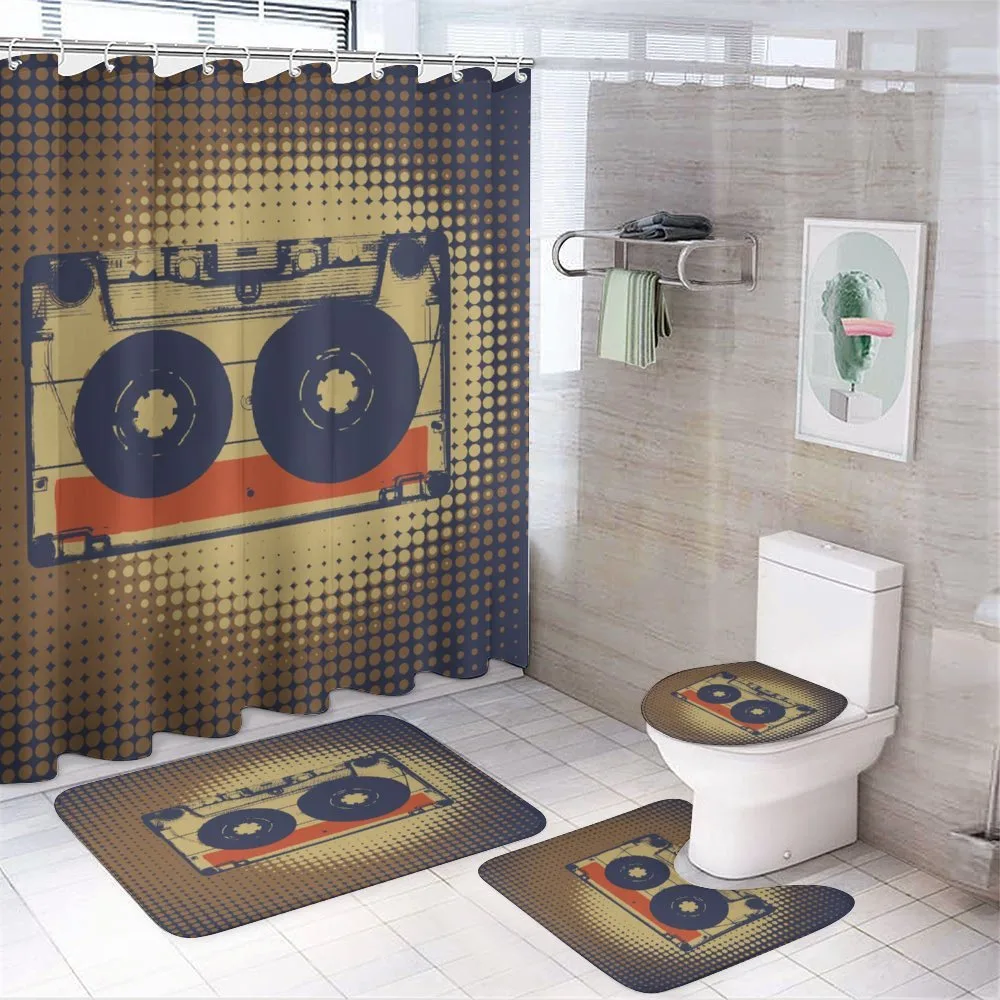 Audiocasette Music Fun — 4-Piece Bathroom Set preview