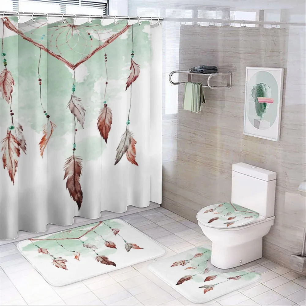 Dreamcathcer Tradition — 4-Piece Bathroom Set preview
