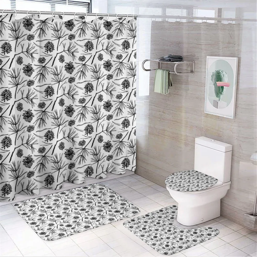 Gardening Plants Theme — 4-Piece Bathroom Set preview