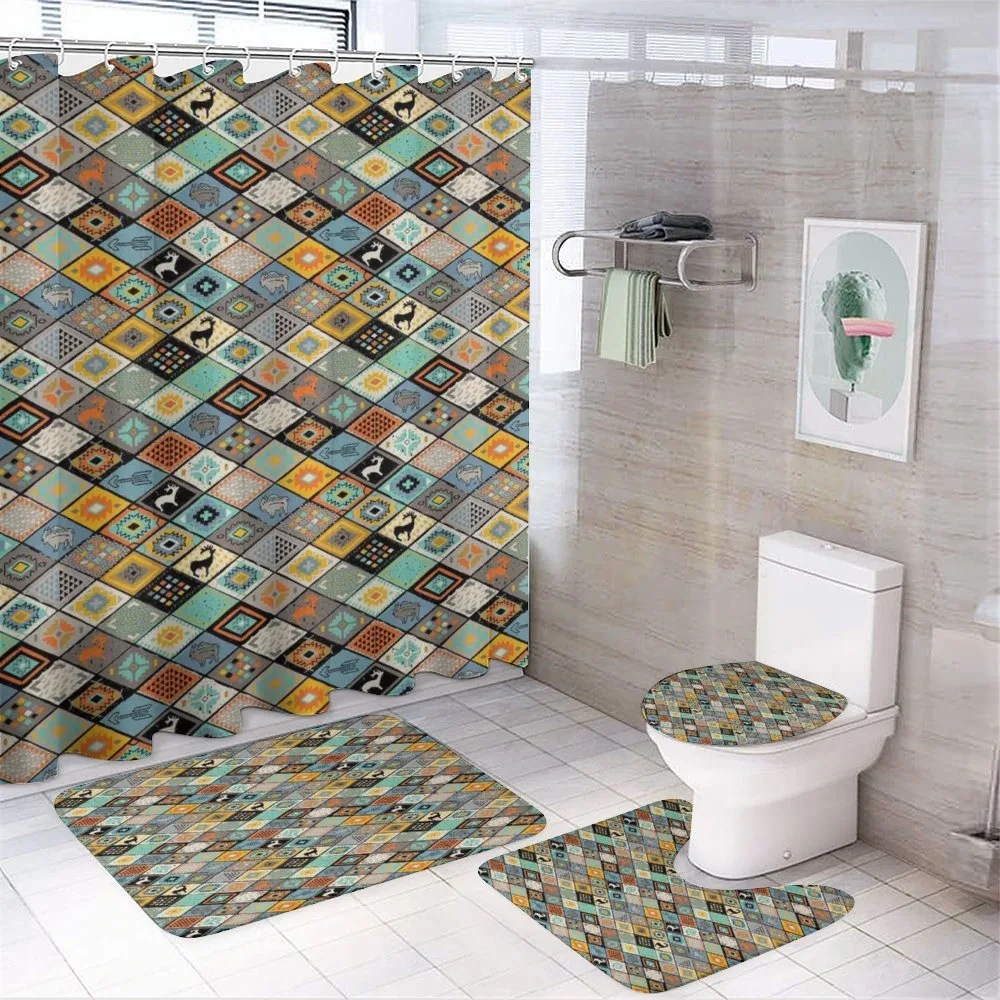 Mosaic Art — 4-Piece Bathroom Set preview