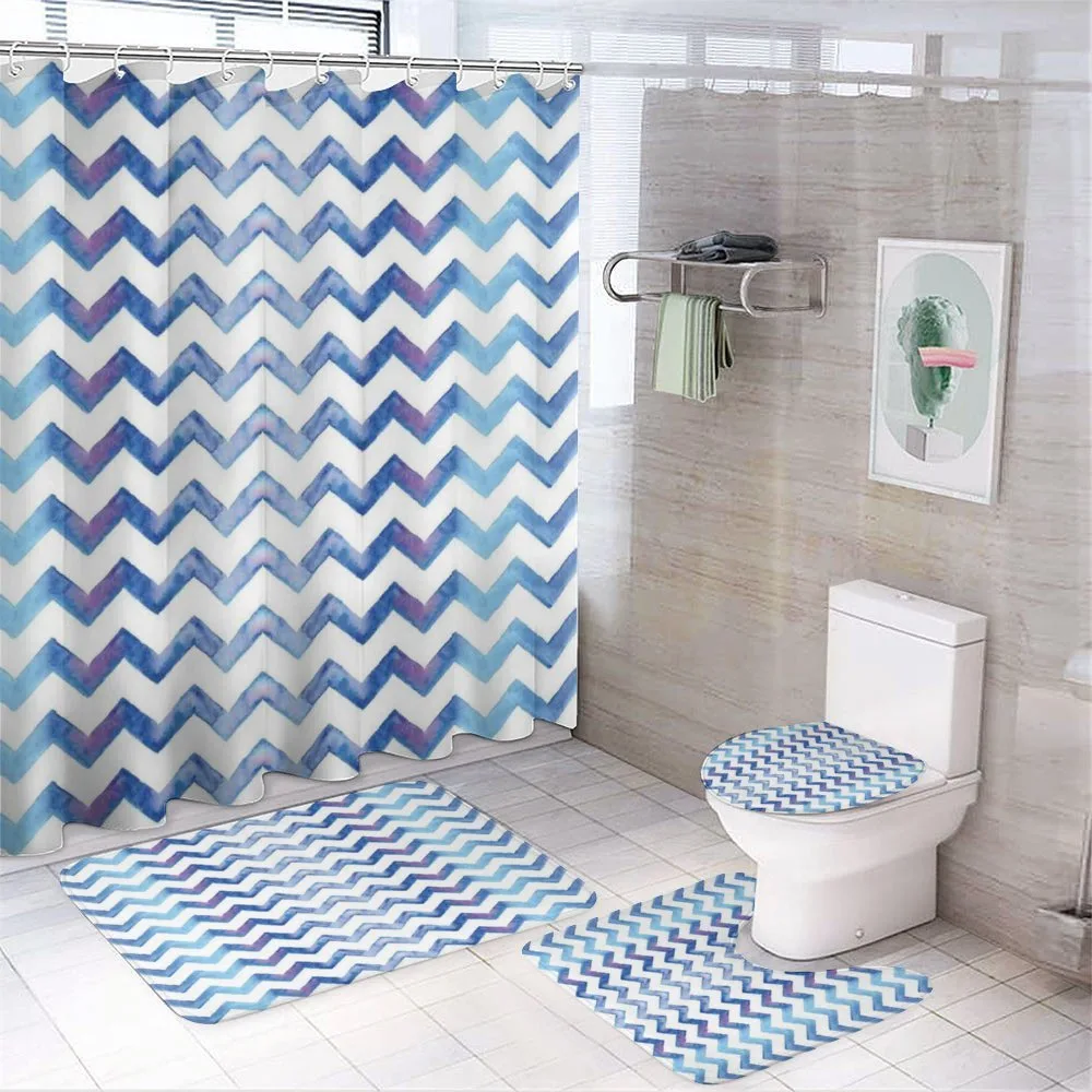 Watercolor — 4-Piece Bathroom Set preview