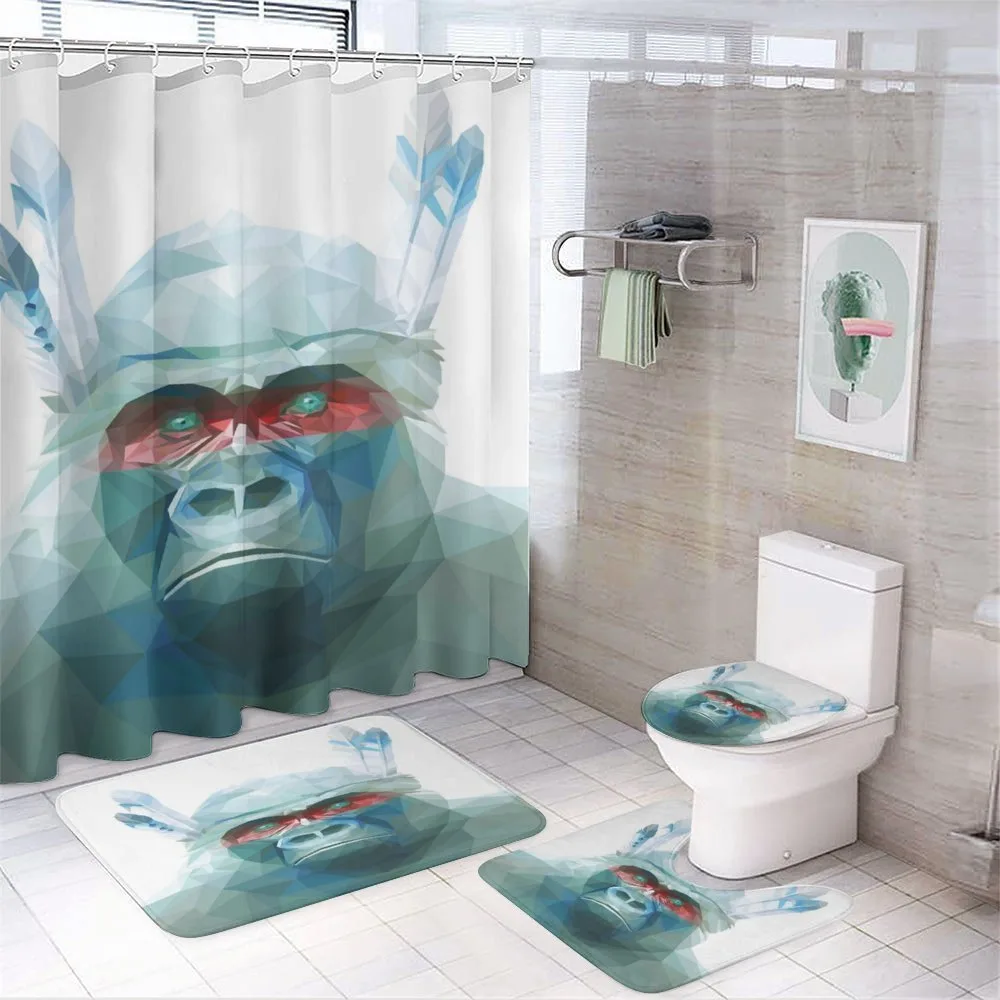 Wild Monkey — 4-Piece Bathroom Set preview