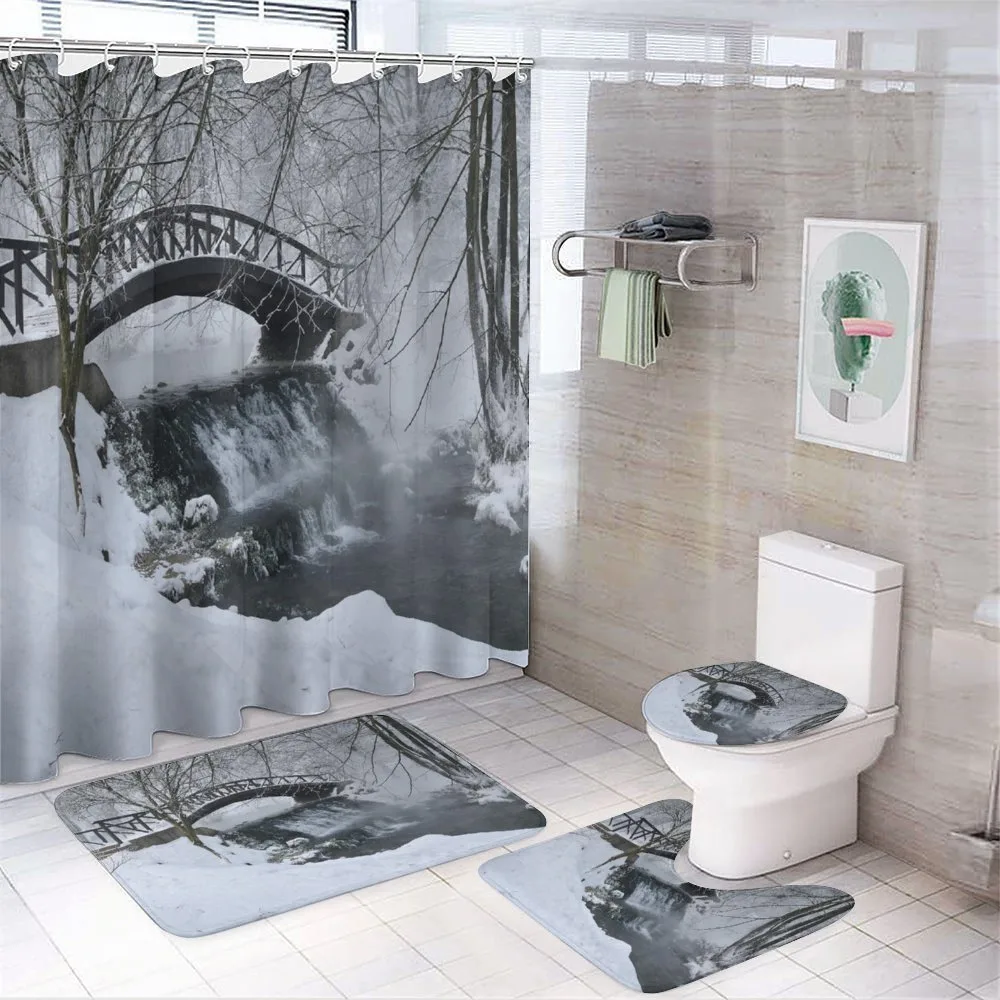 Wooden Bridge Cold River — 4-Piece Bathroom Set preview