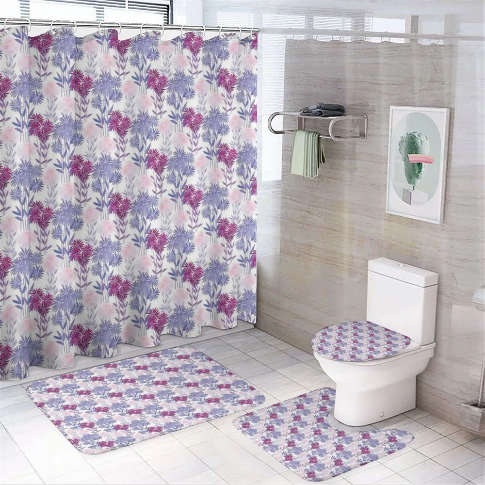 Botanical Field Yard 4-Piece Bathroom Set product video