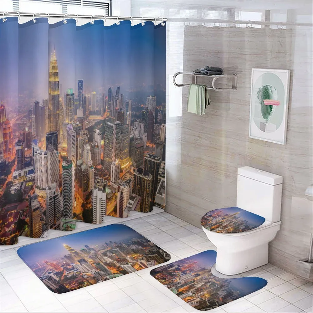 City Skyline District — 4-Piece Bathroom Set preview