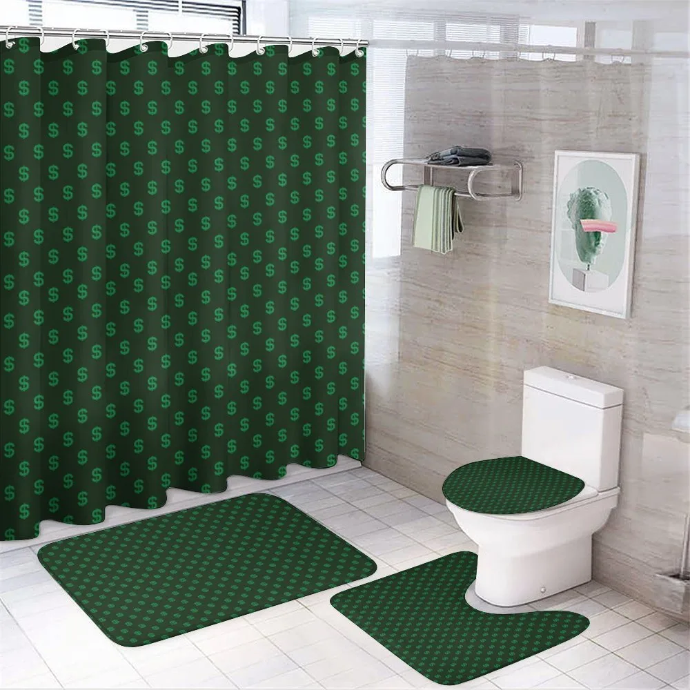 Monetary Sign of USA — 4-Piece Bathroom Set preview