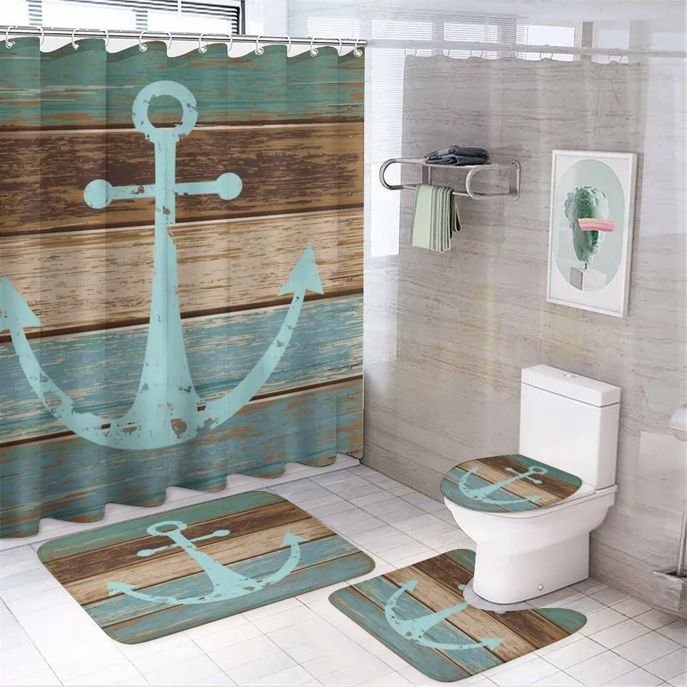 Nautical Rustic — 4-Piece Bathroom Set preview