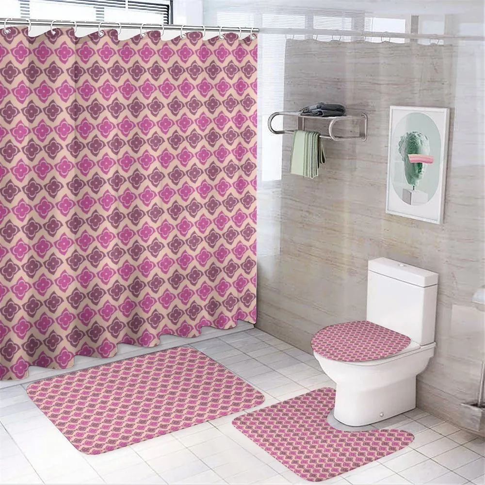 Spring Season Petals — 4-Piece Bathroom Set preview
