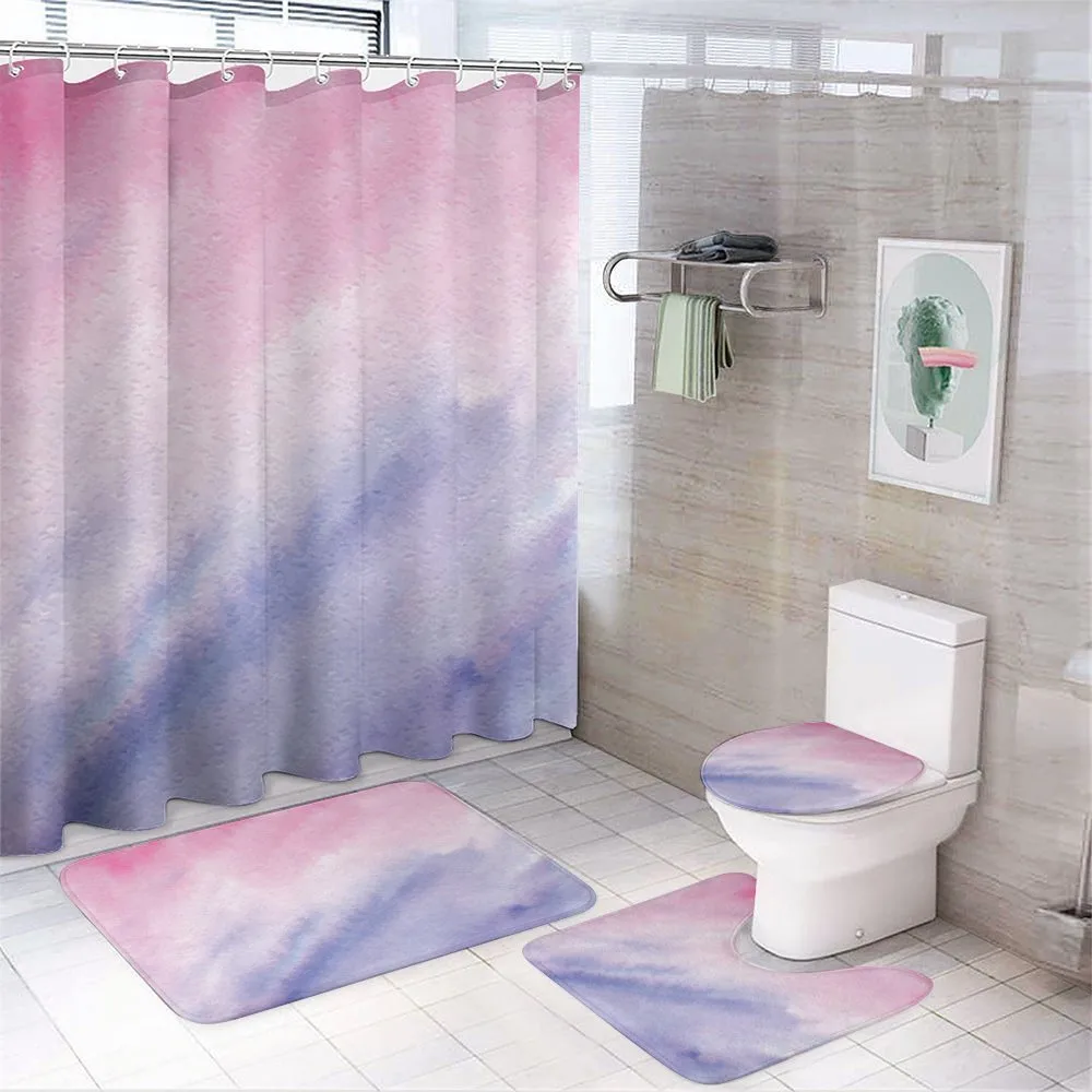 Dreamy Color Changes — 4-Piece Bathroom Set preview