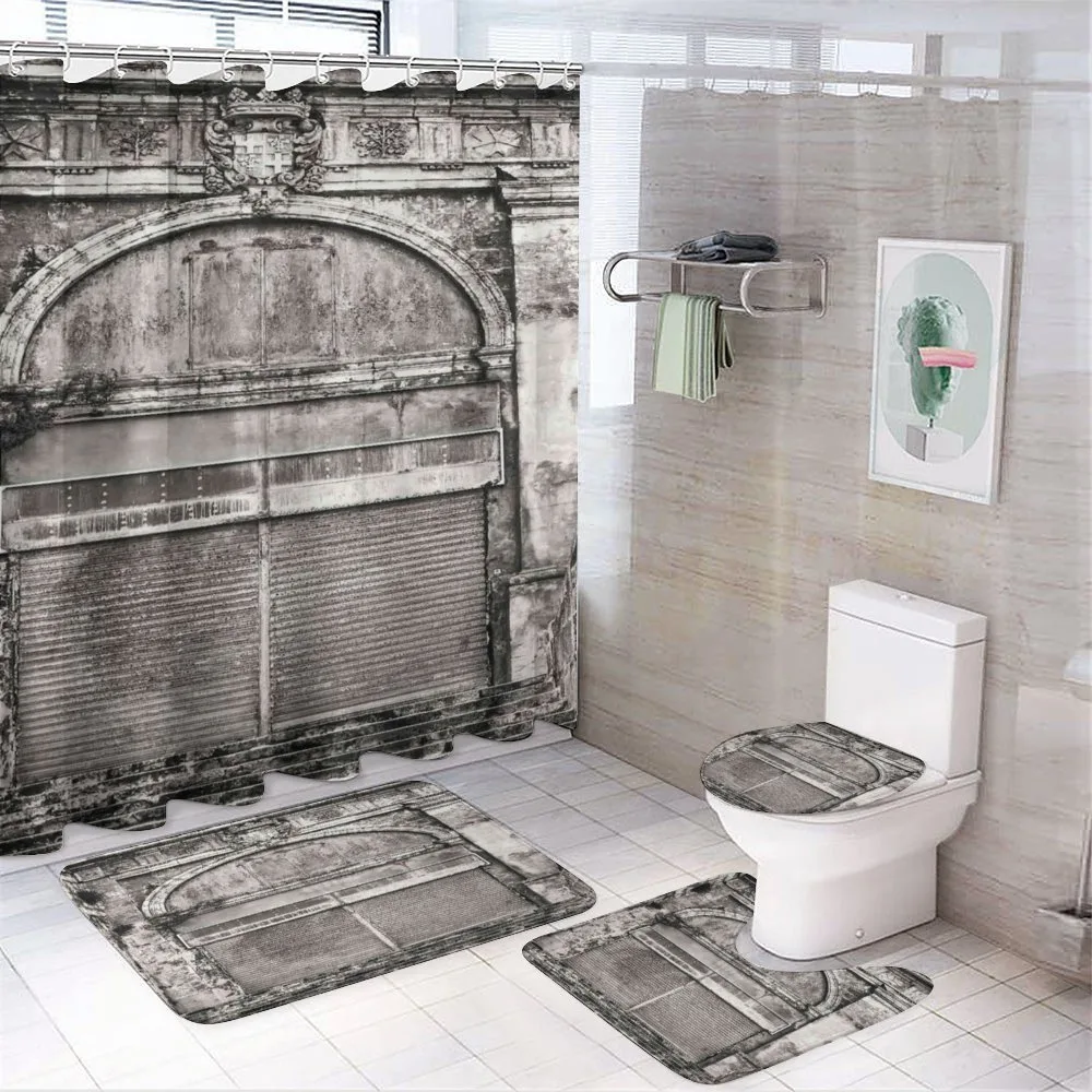 Historic Old Store Front — 4-Piece Bathroom Set preview