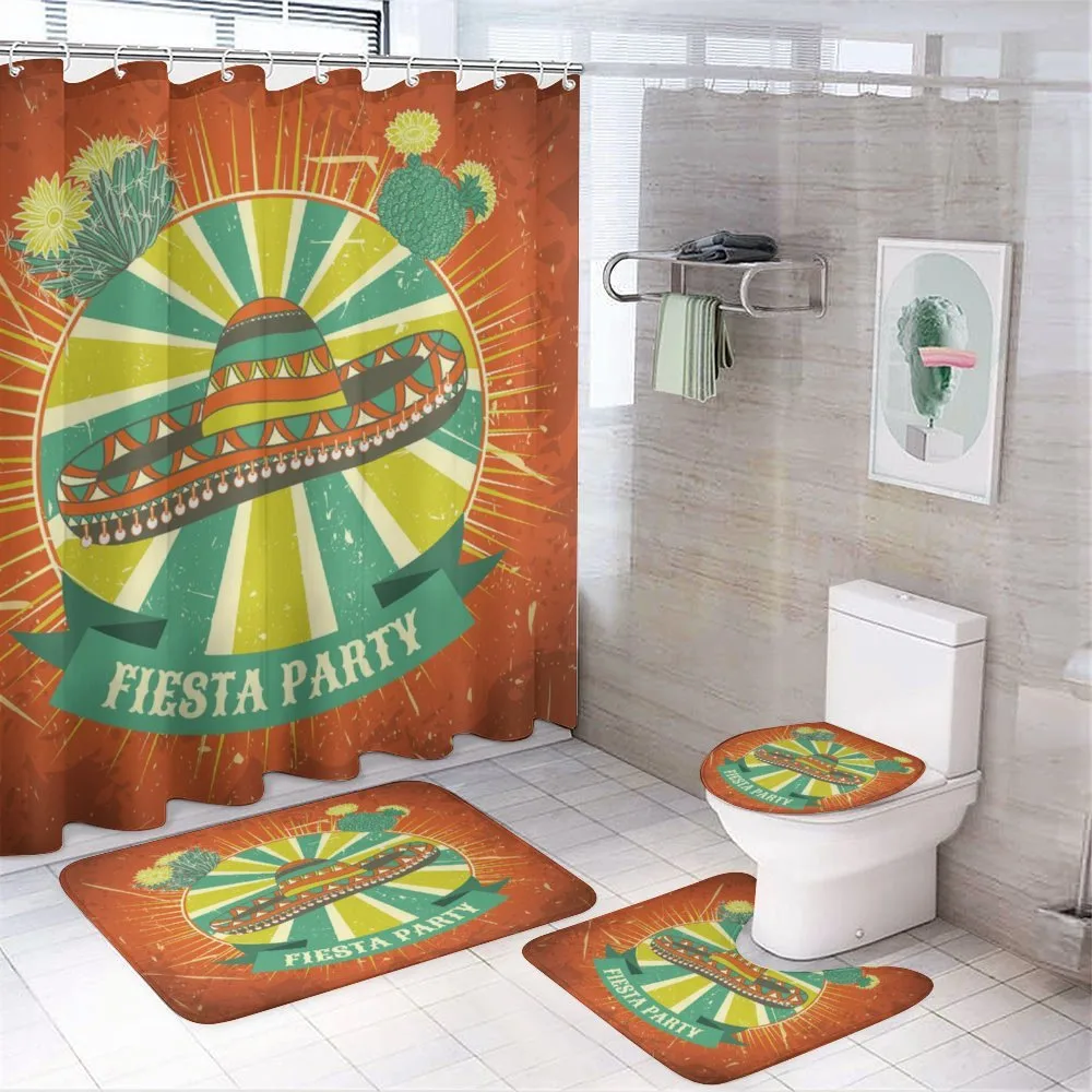 Latin America Sombrero — 4-Piece Bathroom Set preview