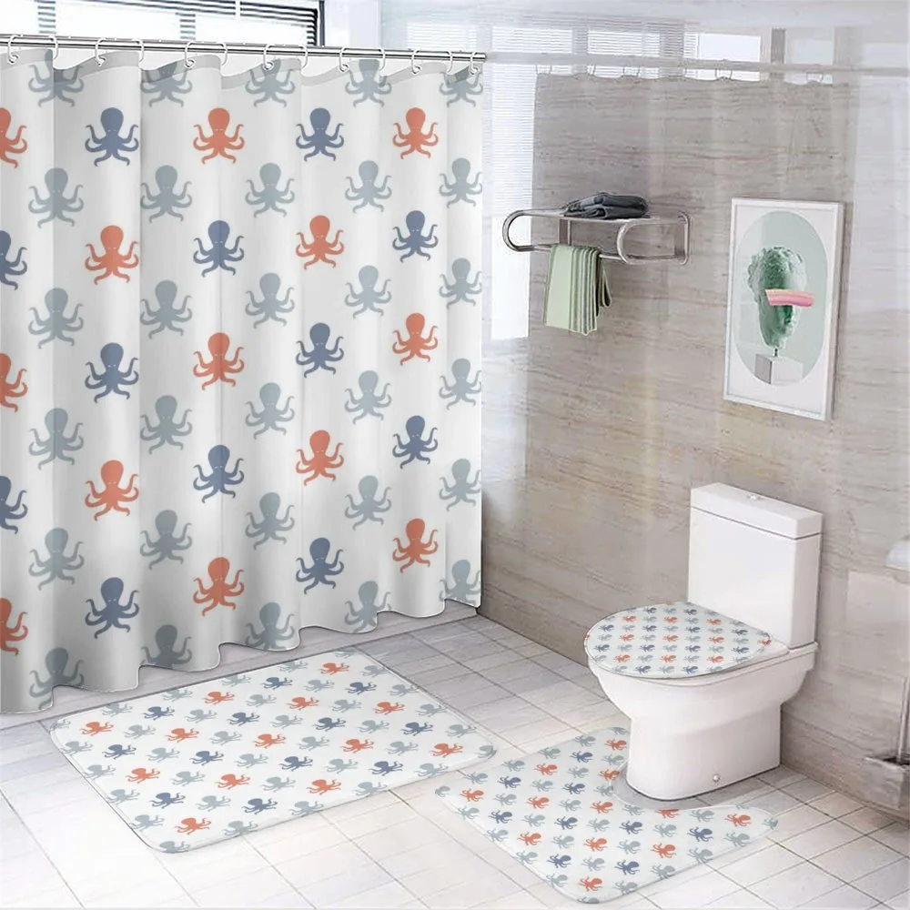 Nautical Silhouettes — 4-Piece Bathroom Set preview