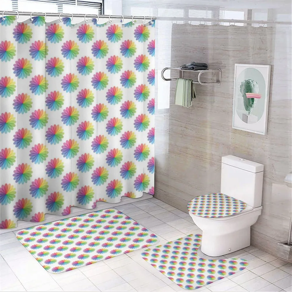 Petal Motif — 4-Piece Bathroom Set preview