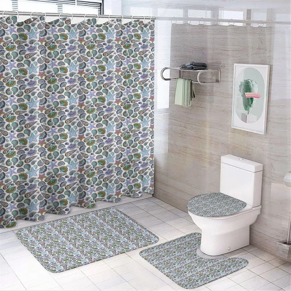 Cockleshell and Oyster — 4-Piece Bathroom Set preview