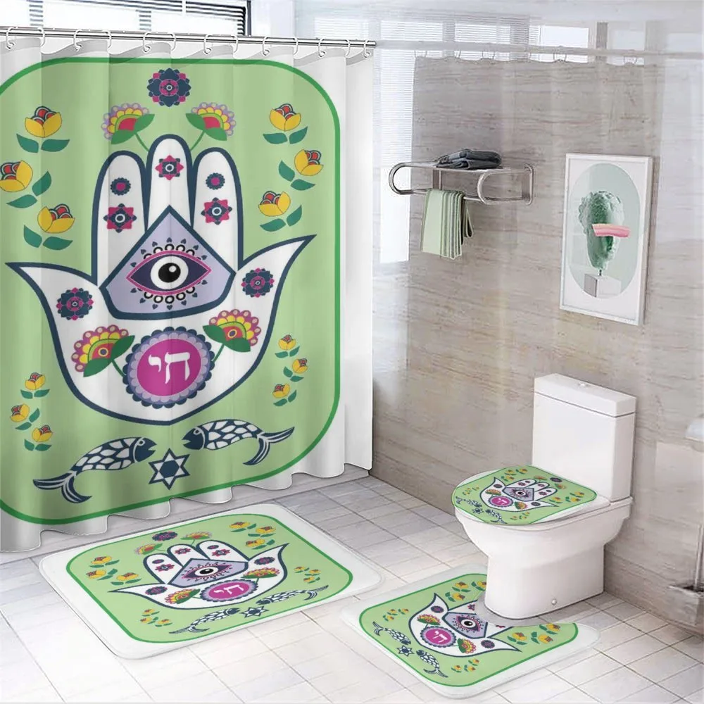 Middle East 6 Point Star — 4-Piece Bathroom Set preview