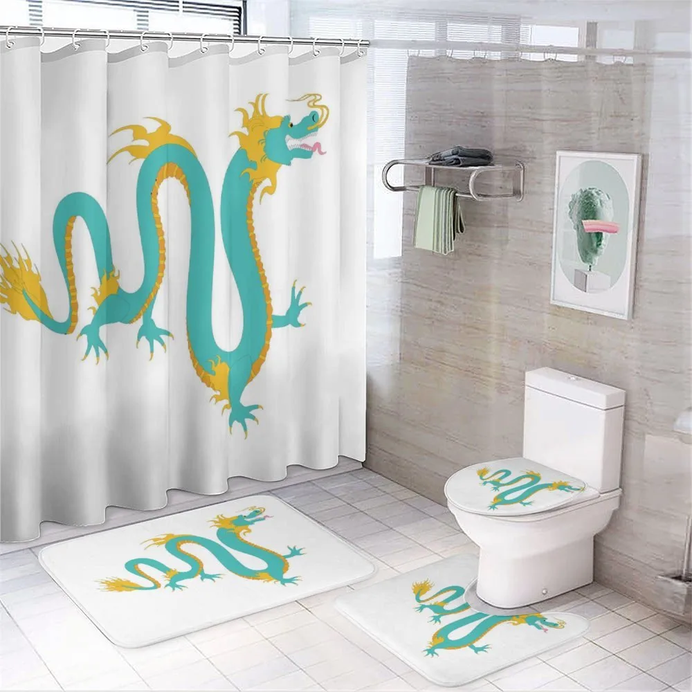 Chinese Mythological — 4-Piece Bathroom Set preview