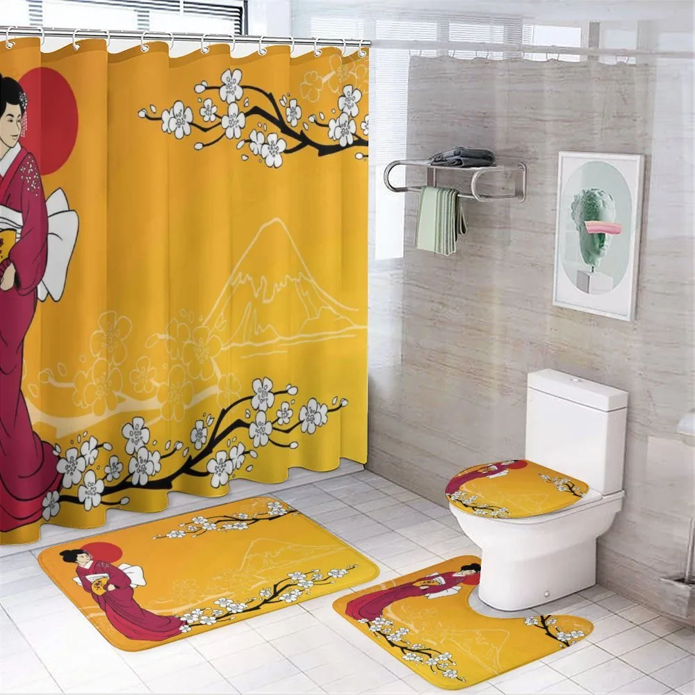 Geisha Lady — 4-Piece Bathroom Set preview