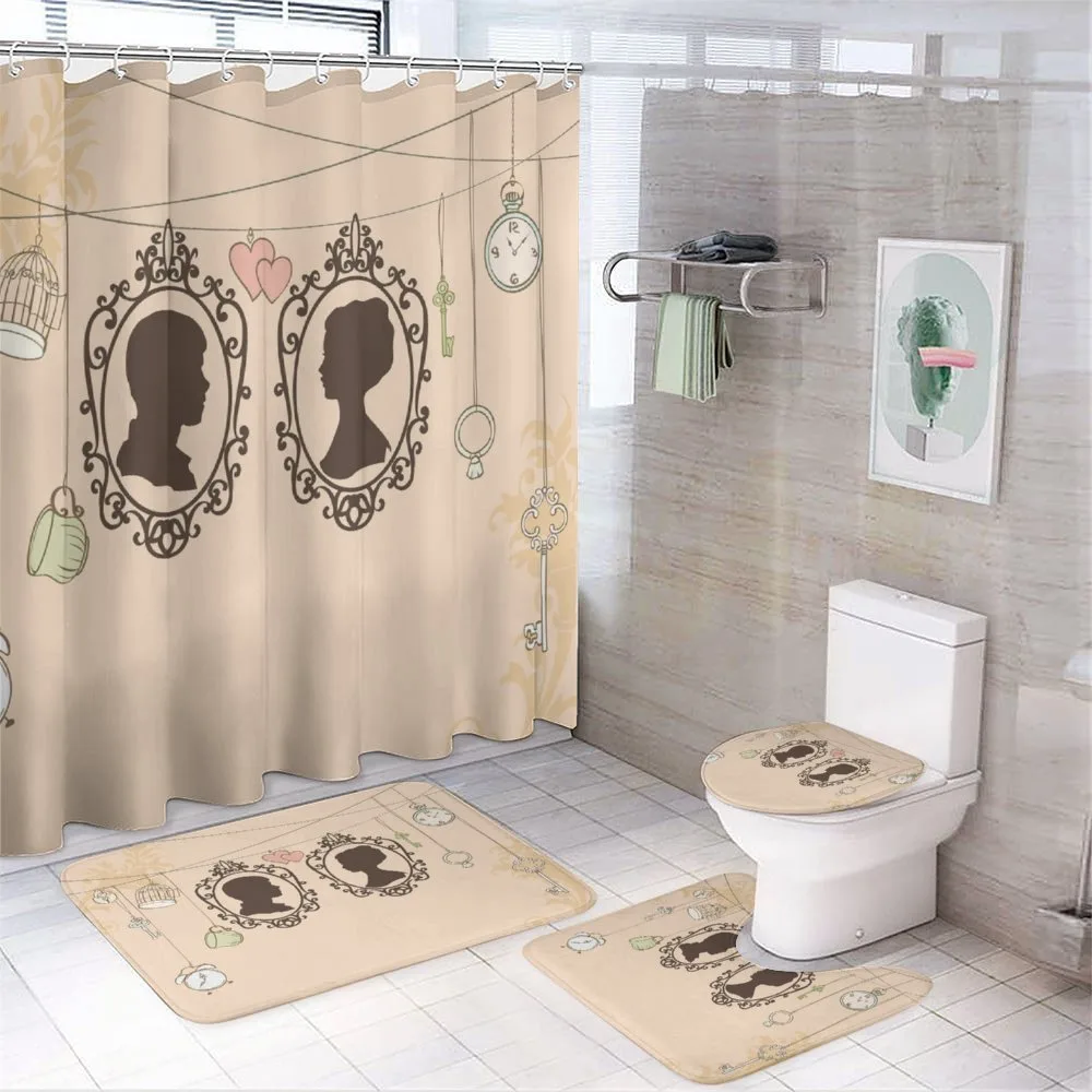 Married Couple Retro — 4-Piece Bathroom Set preview