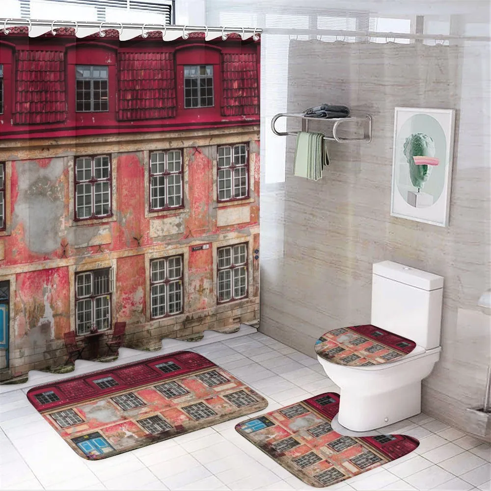 Old City Tallinn Estonia — 4-Piece Bathroom Set preview