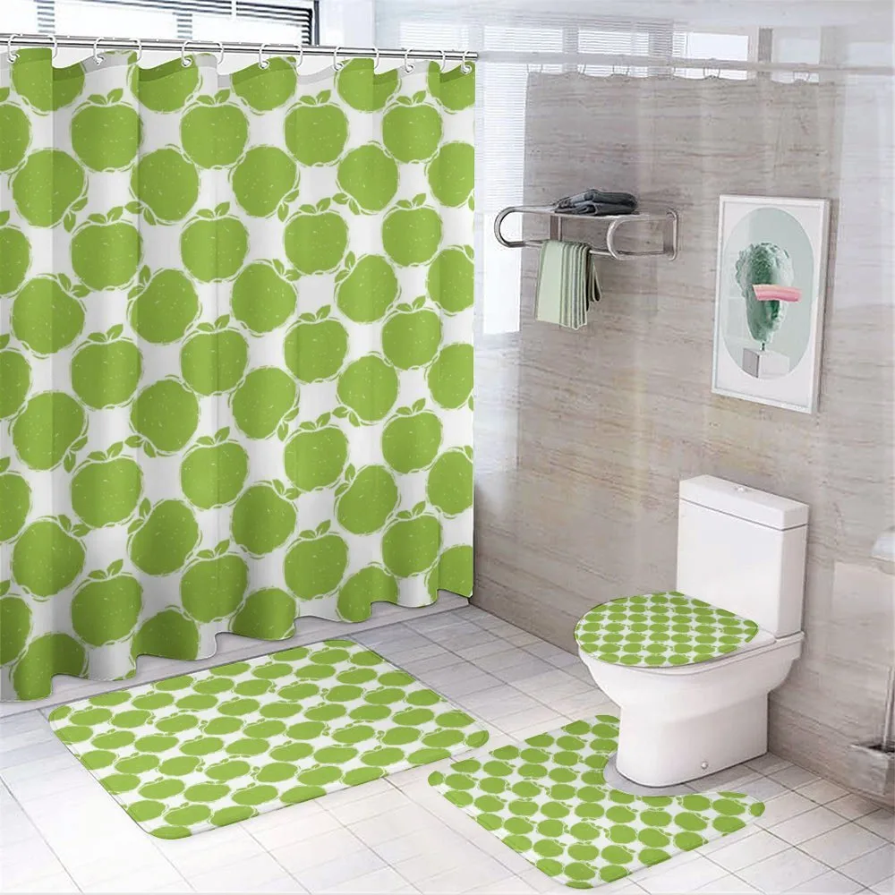 Fruitarian Diet Design — 4-Piece Bathroom Set preview