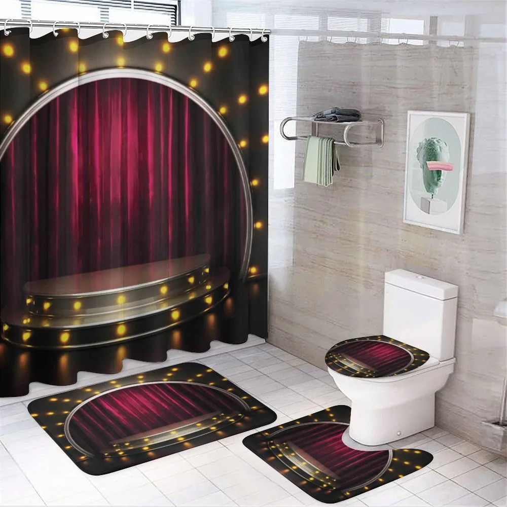 Stage Arts Drapes Curtains — 4-Piece Bathroom Set preview