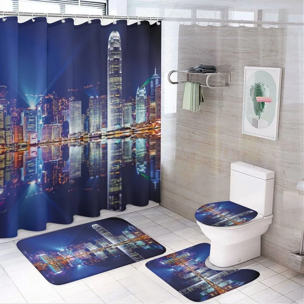 Hong Kong Island Modern — 4-Piece Bathroom Set preview