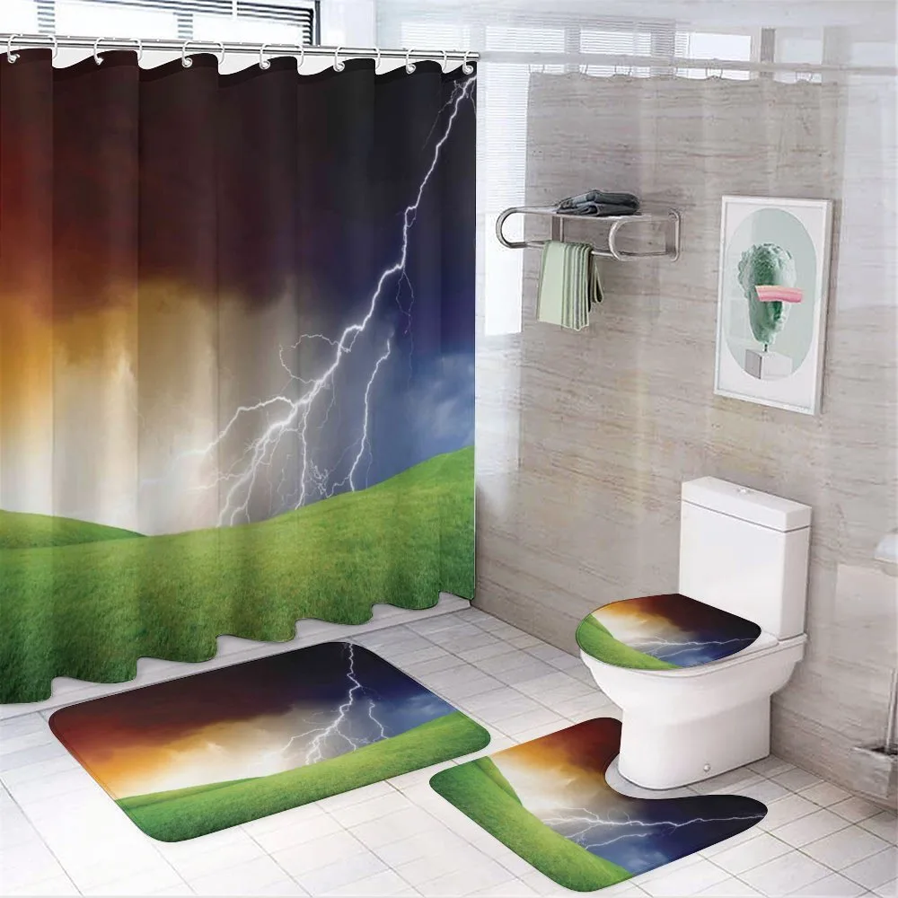 Thunder Field — 4-Piece Bathroom Set preview