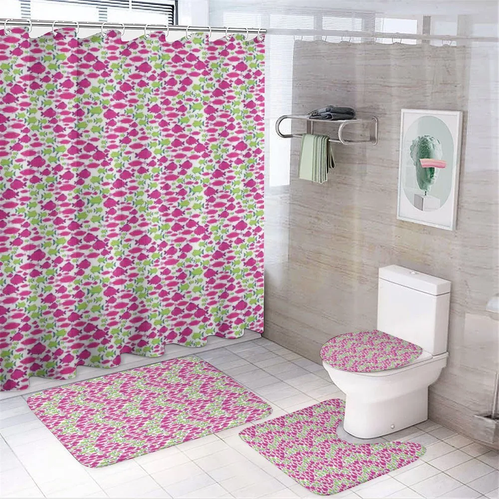 Tropical Ocean Diving — 4-Piece Bathroom Set preview