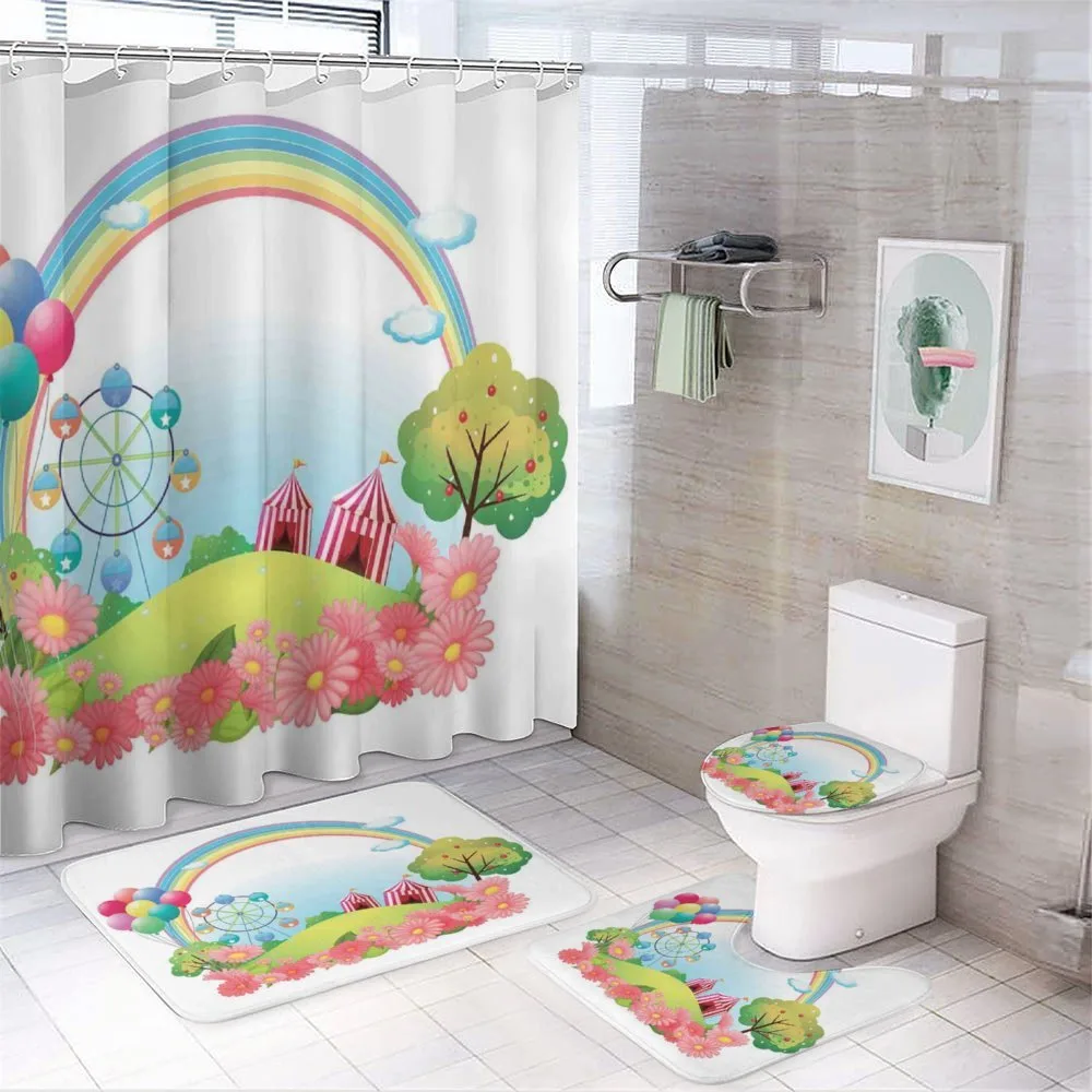 Village Hill Circus — 4-Piece Bathroom Set preview