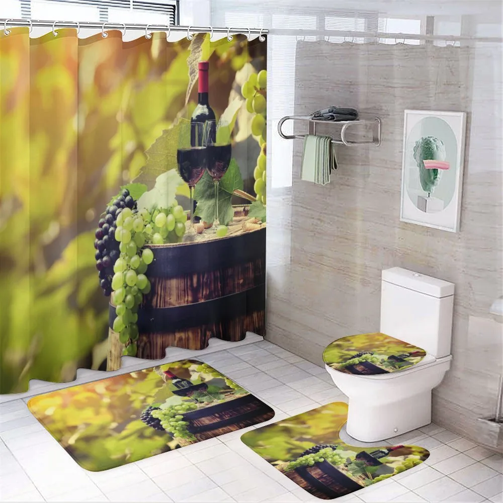 Agriculture Country Drink — 4-Piece Bathroom Set preview