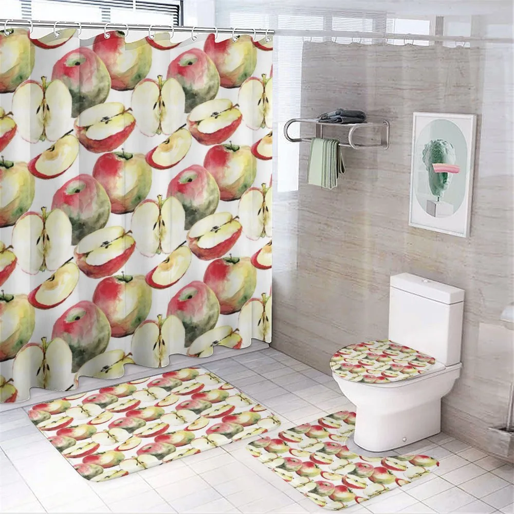 Organic Mclntosh Fruits — 4-Piece Bathroom Set preview
