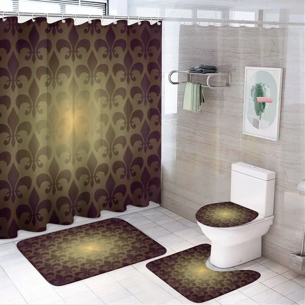 Royal Flower — 4-Piece Bathroom Set preview