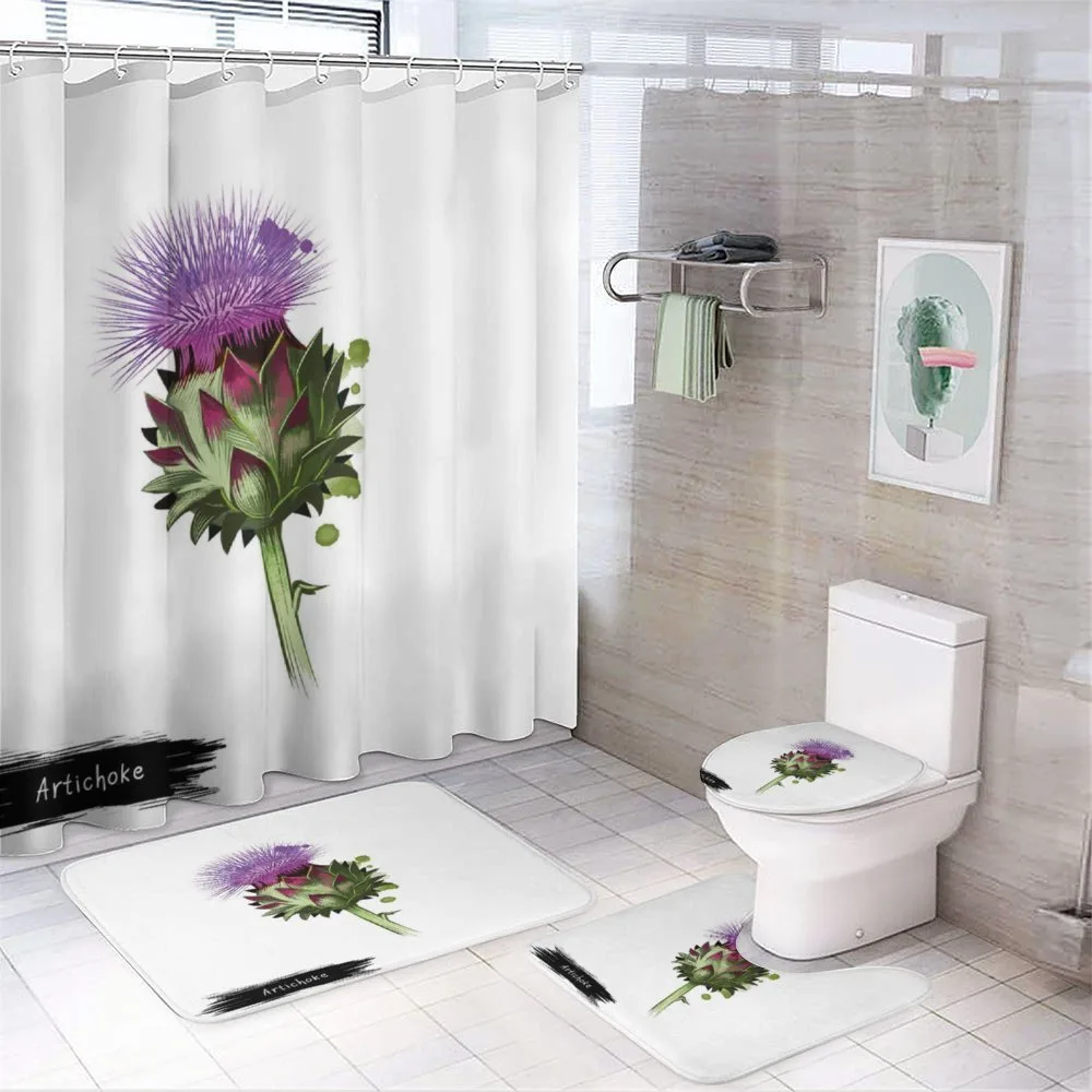 Blooming Botanic Food — 4-Piece Bathroom Set preview