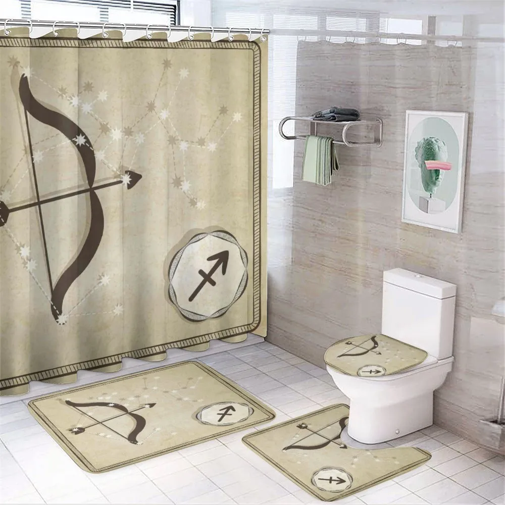 Bow Silhouette — 4-Piece Bathroom Set preview