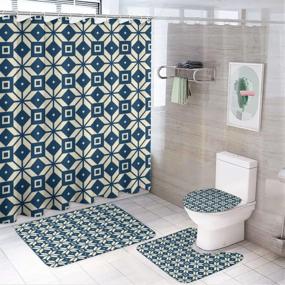 Minimalist Vintage Design — 4-Piece Bathroom Set preview